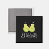 Pak je kont altijd bruiloft volwassen humor bruid  magneet (Voorkant / Achterkant)