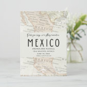 Pak je Mexicaanse taart foto bruiloft Save The Date (Staand voorkant)