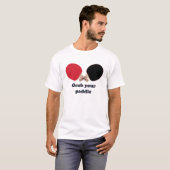 Pak je peddel pingpong t-shirt (Voorkant volledig)