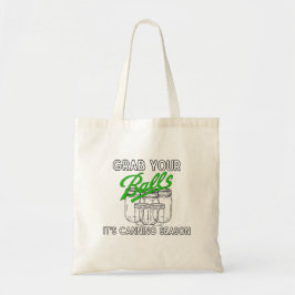 Pak je potten... het is het seizoen van de conserv tote bag