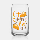 Pak je taart aan! blikvorm glas (Voorkant)