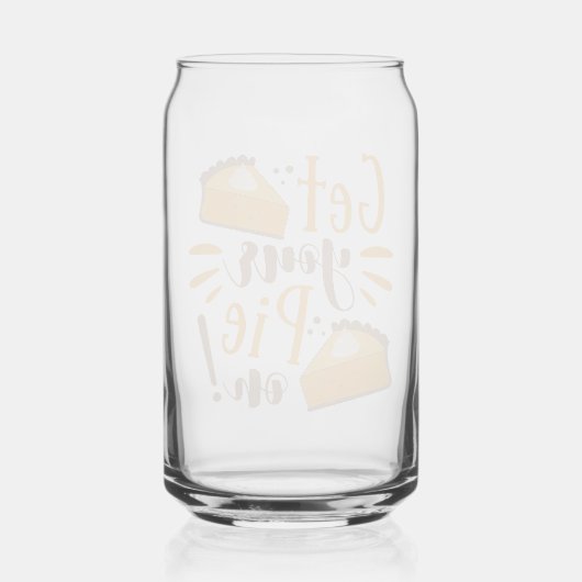 Pak je taart aan! blikvorm glas (Achterkant)