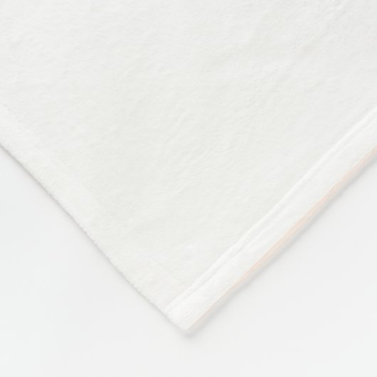 Pak je taart aan! fleece deken (Hoek)