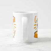 Pak je taart aan! grote koffiekop (Achterkant)