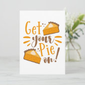 Pak je taart aan! kaart (Staand voorkant)