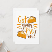 Pak je taart aan! kaart (Voorkant / Achterkant in situ)