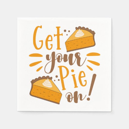 Pak je taart aan! servet (Voorkant)
