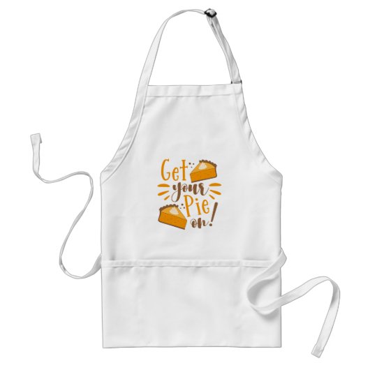 Pak je taart aan! standaard schort (Voorkant)