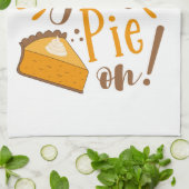 Pak je taart aan! theedoek (Gevouwen)