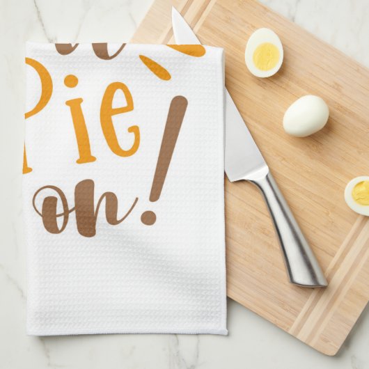 Pak je taart aan! theedoek (Quarter Fold)