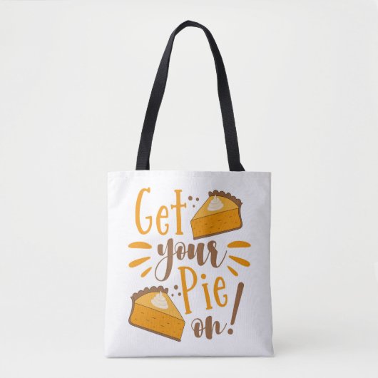 Pak je taart aan! tote bag (Voorkant)