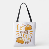Pak je taart aan! tote bag (Achterkant)