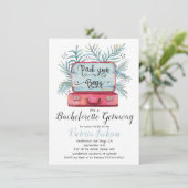 Pak je tassen Bachelorette Getaway Luggage Kaart (Staand voorkant)