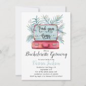 Pak je tassen Bachelorette Getaway Luggage Kaart (Voorkant)