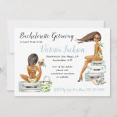 Pak je tassen Bachelorette Getaway Luggage Kaart (Voorkant)