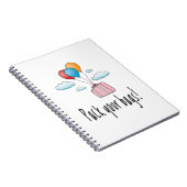 Pak je tassen en laat ons op vakantie gaan notitieboek (Rechterzijde)