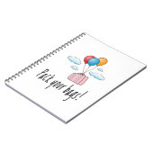 Pak je tassen en laat ons op vakantie gaan notitieboek (Linkerzijde)