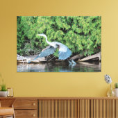 Pak je voeten op canvas afdruk (Insitu (Woonkamer))