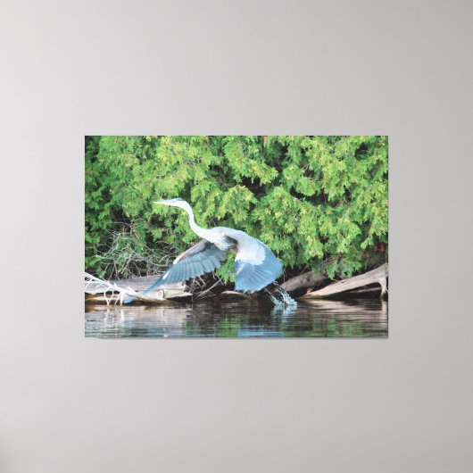 Pak je voeten op canvas afdruk (Voorkant)