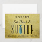 Pak jezelf aan Wil je mijn getuige zijn Kaart (Voorkant / Achterkant)