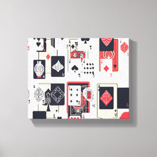 Pak Kaarten Canvas Afdruk