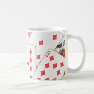 Pak kaarten koffiemok