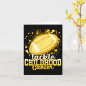 Pak kinderkanker Football kinderkanker aan Kaart (Gele Bloem)