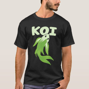Pak Koi Vegetable Pak Choi Koi Fish Prank Punny H T-shirt