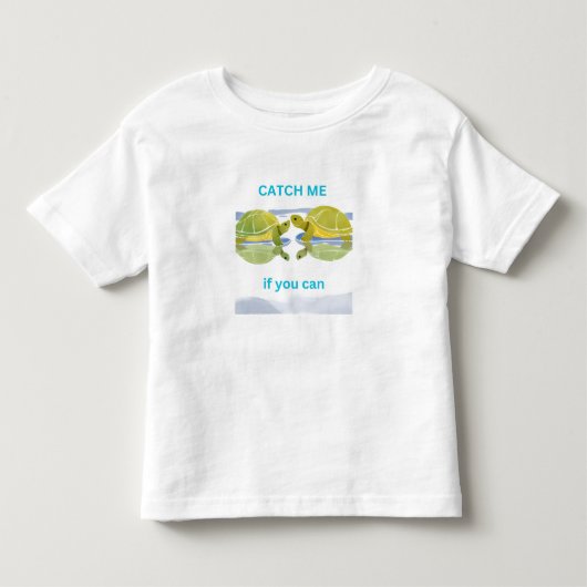 Pak me dan als je kan kinder shirts (Voorkant)