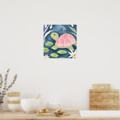 Pak me dan als je kan schildpad poster (Keuken)
