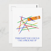 Pak me op bij het ophalen van teken briefkaart (Voorkant / Achterkant)