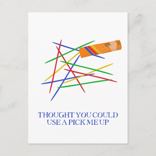 Pak me op bij het ophalen van teken briefkaart (Voorkant)