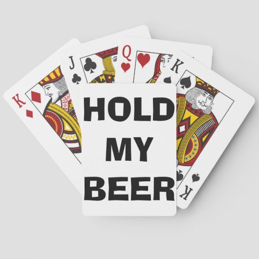 Pak Mijn Bier Pokerkaarten (Achterkant)