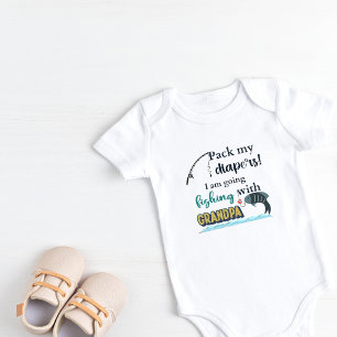 Pak mijn luiers in Ik ga vissen met opa Romper