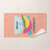 Pak mijn paraplu maar, het is  dom bad handdoek (Handdoek)