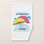 Pak mijn paraplu maar, het is dom bad handdoek (Handdoek)