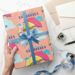 Pak mijn paraplu maar, het is  dom cadeaupapier