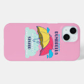 Pak mijn paraplu maar, het is  dom Case-Mate iPhone case (Achterkant (horizontaal))