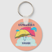 Pak mijn paraplu maar, het is dom sleutelhanger (Voorkant)