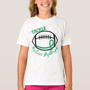 Pak Myotone Dystrofie aan met Awareness Ribbon T-shirt