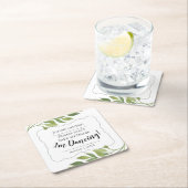 Pak niet mijn drankje, ik dans aangepaste coaster kartonnen onderzetters (Insitu)