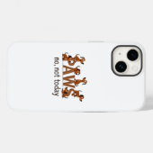 Pak Pooten: Leuke Hondentroep - "Nee, Niet Vandaag Case-Mate iPhone Case (Achterkant (horizontaal))