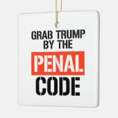 Pak Trump bij het Wetboek van Strafrecht Keramisch Ornament (Links)