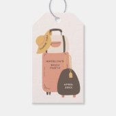 Pak uw bagage bestemming Bachelorette Cadeaulabel (Voorkant)