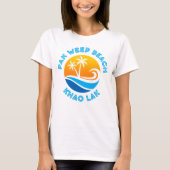 PAK WEEP BEACH-KHAO LAK T-SHIRT (Voorkant)