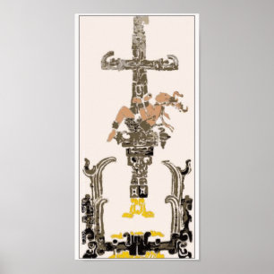 Pakal, de oude astronaut poster