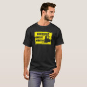 Pakhuis Forklifter Certified Forklift Operator T-shirt (Voorkant volledig)