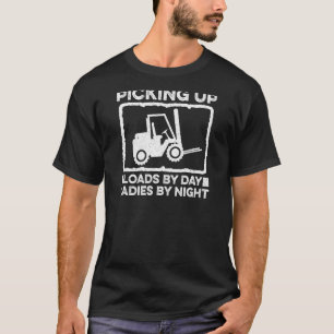 Pakhuis Forklifter die de opera van Fork Stacker o T-shirt