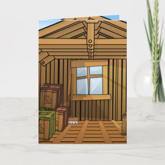 pakhuis kaart (Voorkant)