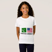 Pakistaans-Amerikaans T-shirt (Voorkant volledig)